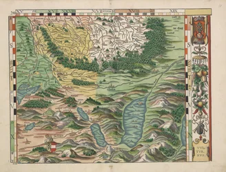 Cartes du pays bavarois de 1568 (Tableau 20)